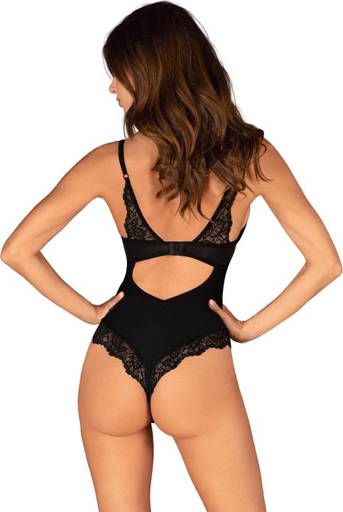 Produktbild Obsessive Bellastia Body mit BügelCups Schwarz (L, XL)