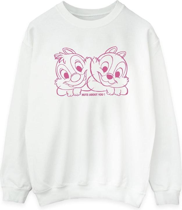 Disney Chip 'n' Dale Nuts About You Sweatshirt (M)