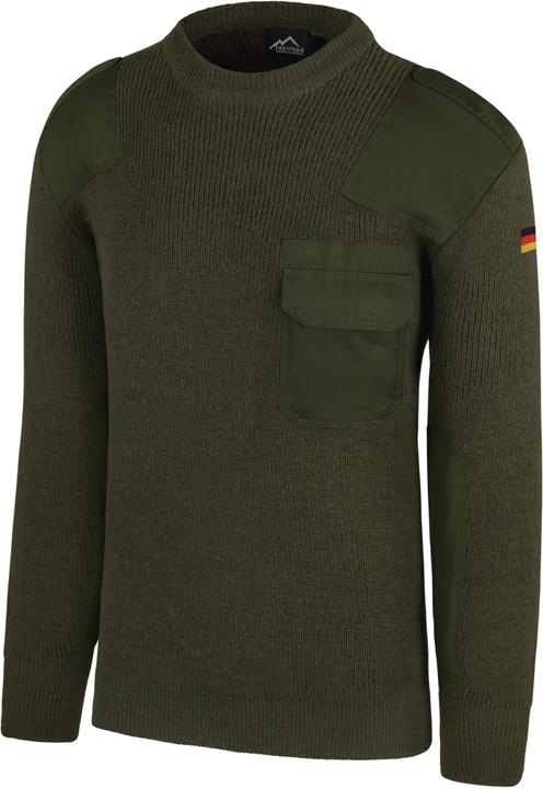 Actual product image Normani Mens BW jumper with virgin wool Barntrup - 1741 (4XL)