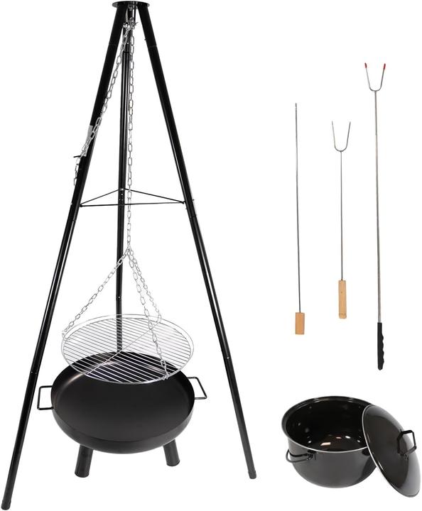 Produktbild Nativ Feuerschale mit Schwenkgrill