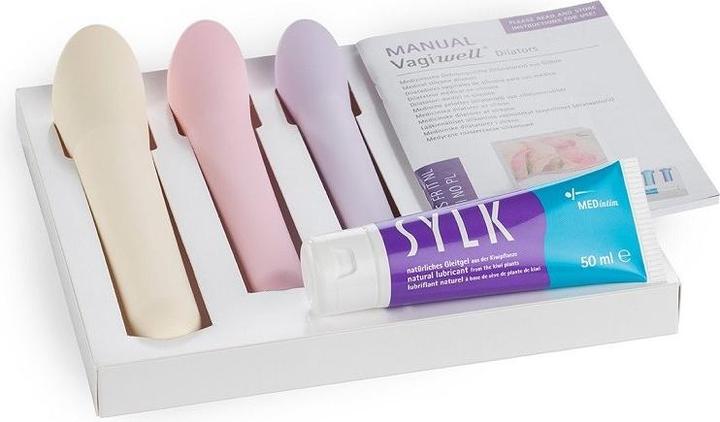 Actual product image Vagiwell Dilator set (2700 ml, Intimate washing lotion)