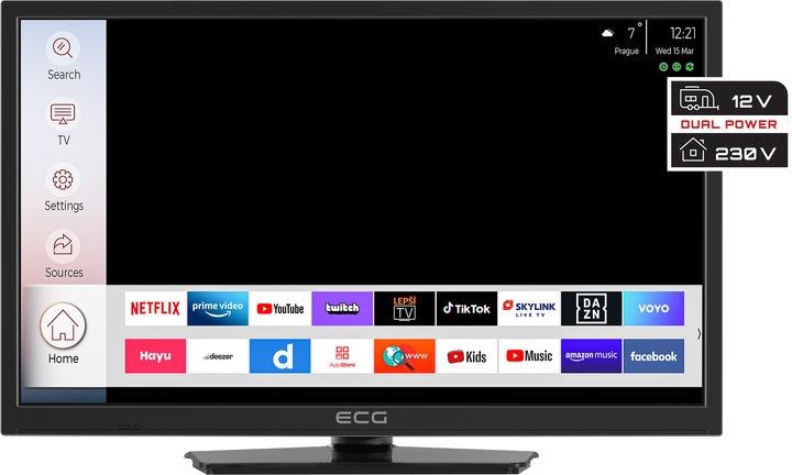 Immagine prodotto ECG 24HSL231M (24", LED, Pronto per l'HD)