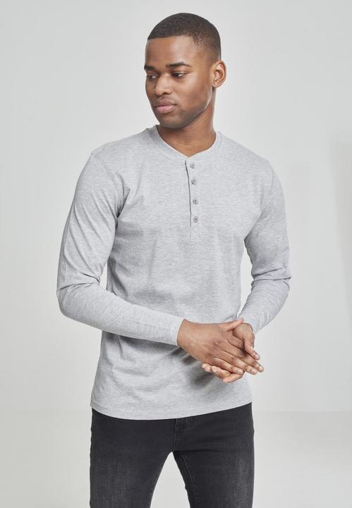 Image du produit Urban Classics Basic Henley L/S Tee (XS)