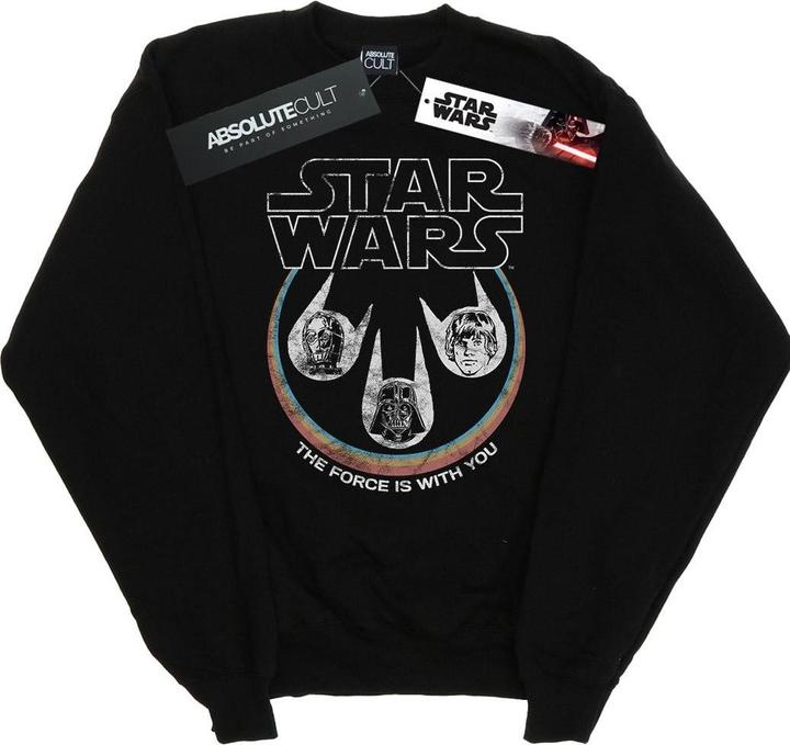Star Wars Retro Heads Sweatshirt (L)