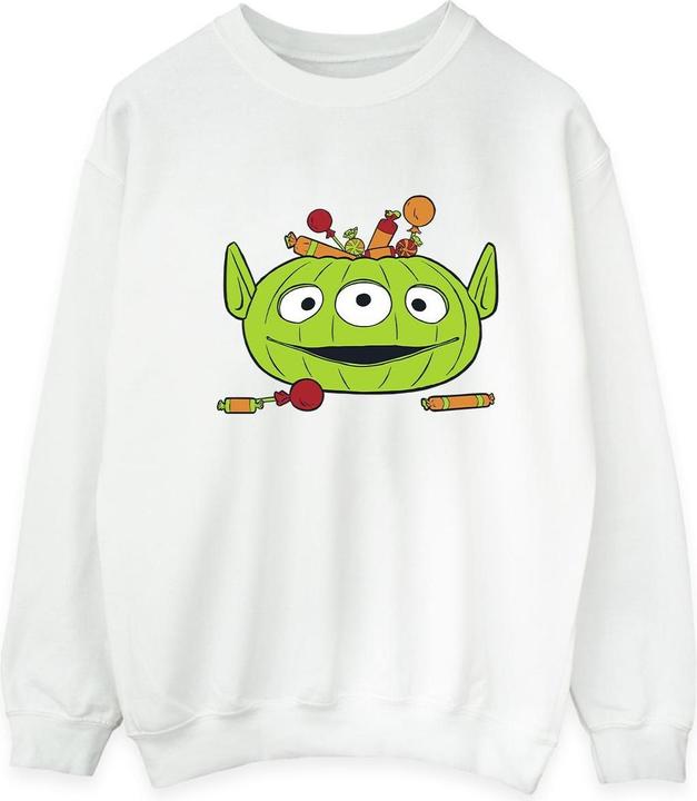 Toy Story Alien Pumpkin Basket Sweatshirt Halloween (L)