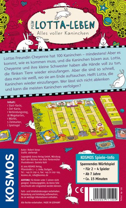 Actual product image Kosmos My Lotta Life - All Full of Rabbits (German)