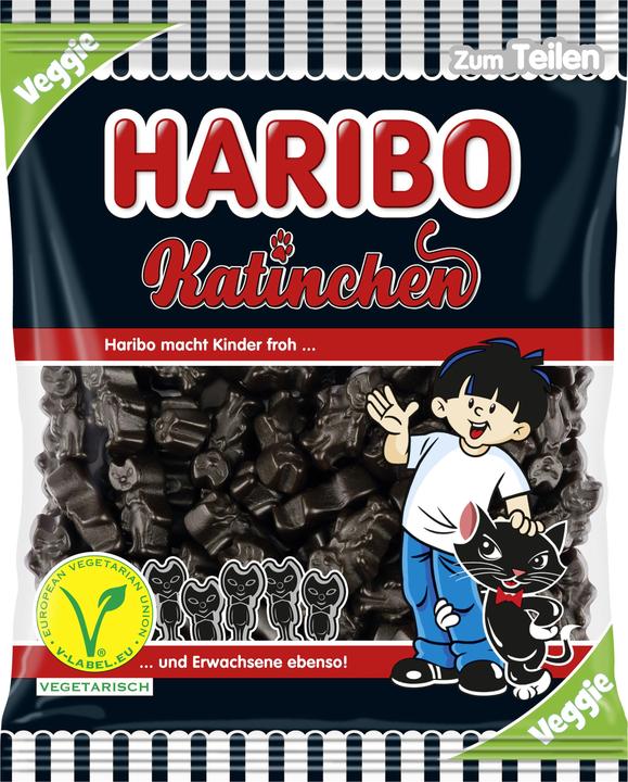 Produktbild Haribo Katinchen Lakritz Katzen 175g (1 Stk., 200 g)
