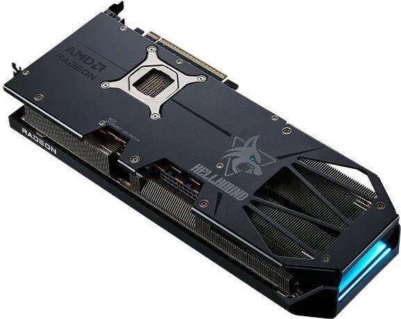 Actual product image Powercolor Radeon RX 9070 OC Hellhound (16 GB)