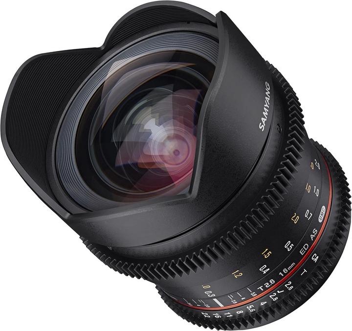 Actual product image Samyang 16mm T2.6 VDSLR MFT (Micro Four Thirds, full size)