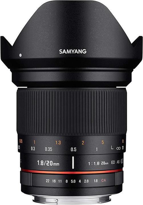 Produktbild Samyang 20mm F1.8 MFT (Micro Four Thirds, Vollformat)