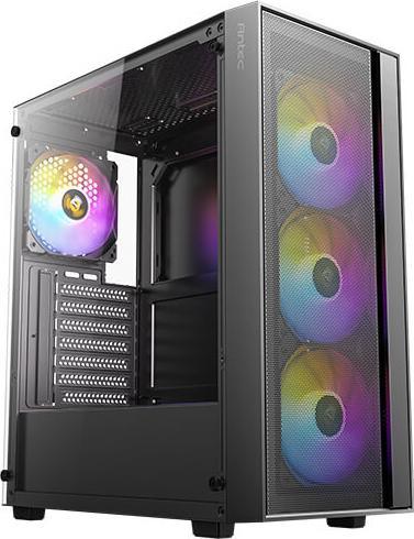 Produktbild Antec Boitier Moyen Tour Atx Ax65 RGB Avec Panneau Vitré (Noir) (mATX, ITX, ATX)