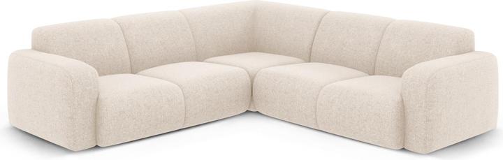 Actual product image Micadoni Symmetrical Corner Sofa, "Molino", 5 Seats, 252x252x75 Made in Europe (Corner sofa)