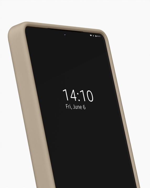 Image du produit iDeal Of Sweden Designer Magsafe Silicone-Cover Beige (Samsung Galaxy S25 Ultra)