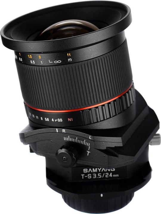Image du produit Samyang 24mm F3.5 T/S Sony A-Mount (Sony A, Plein format)