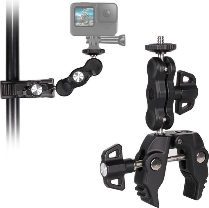 Image du produit Hurtel Support de téléphone et d'appareil photo de sport avec pince