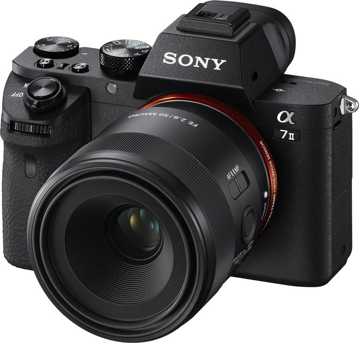 Produktbild Sony FE 50mm f/2.8 Makro (Sony E, APS-C / DX, Vollformat)