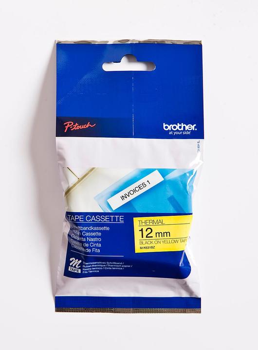 Produktbild Brother M-K631bz (1.20 cm, Gelb, Schwarz)