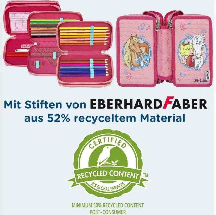 Produktbild Scooli Etui Tripledecker Bibi und Tina
