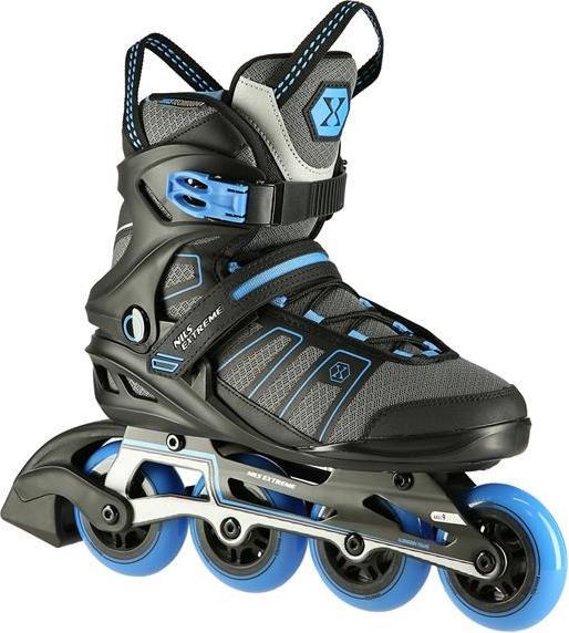 Actual product image Nils Roller skates NA14217 Black-Blue SIZE 42 IN-LINE SKATES EXTREME (42)