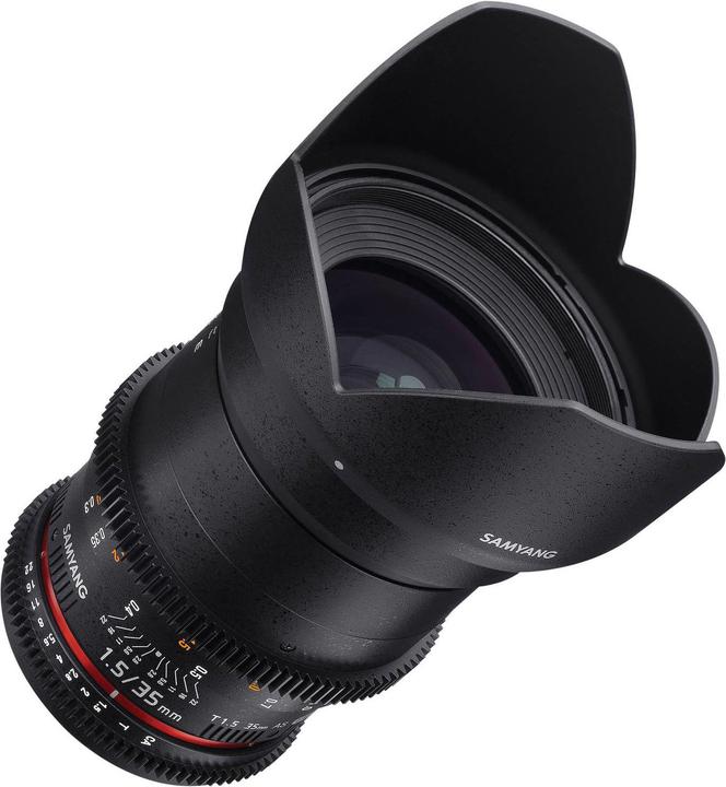 Image du produit Samyang 35mm T1.5 VDSLR II Sony E-Mount (Sony E, Plein format)