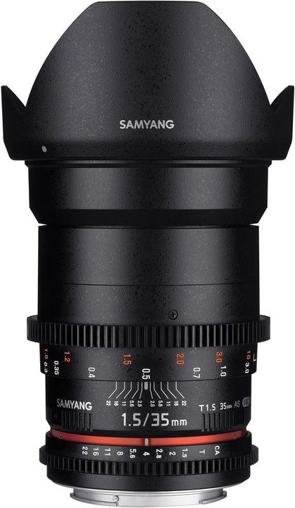 Produktbild Samyang 35mm T1.5 VDSLR II MFT (Micro Four Thirds, APS-C / DX, Vollformat)