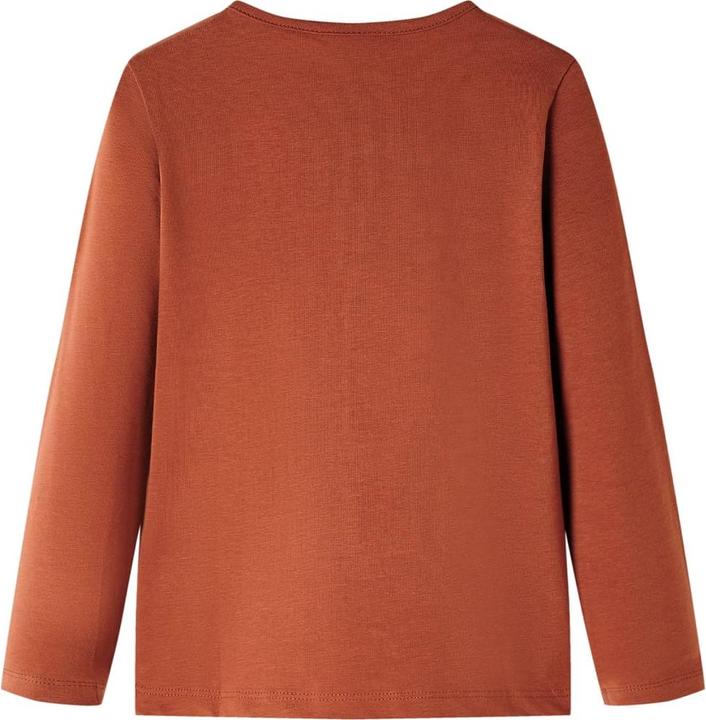 Immagine prodotto VidaXL Camicia da bambino a maniche lunghe Cognac 116,Materiale: 95 % cotone. 5 (116)