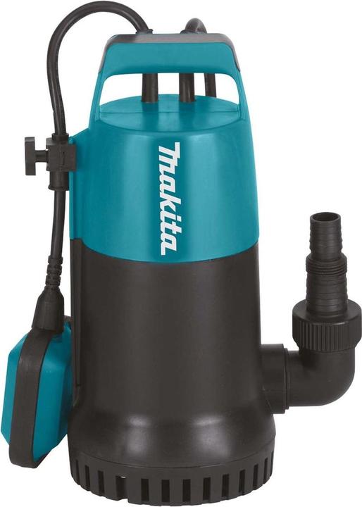 Actual product image Makita PF0800 Blue/black Clear water submersible pump (Garden pump)