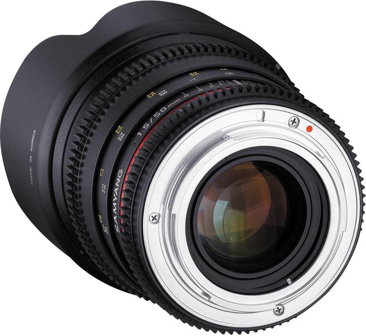 Actual product image Samyang 50mm T1.5 VDSLR Canon M (Canon EF-M, full size)