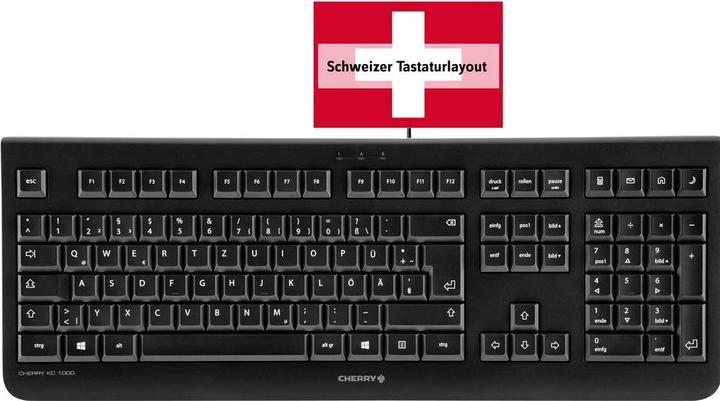 Actual product image CHERRY Kc 1000 (CH, Cable)