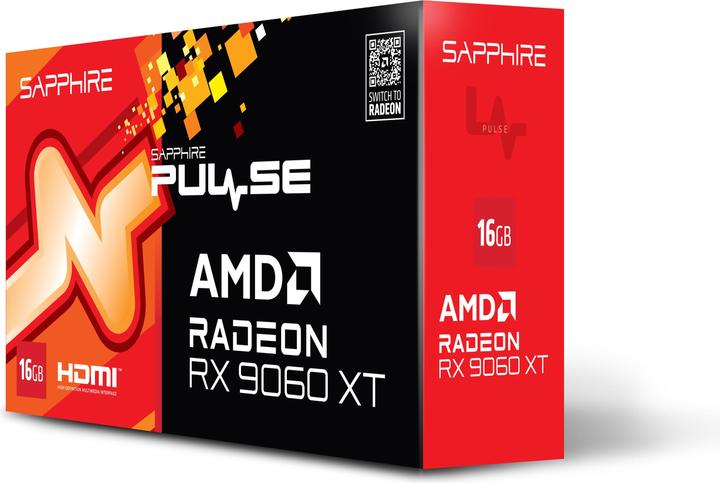 Productafbeelding Sapphire Pulse Radeon RX 9060 XT (16 GB)