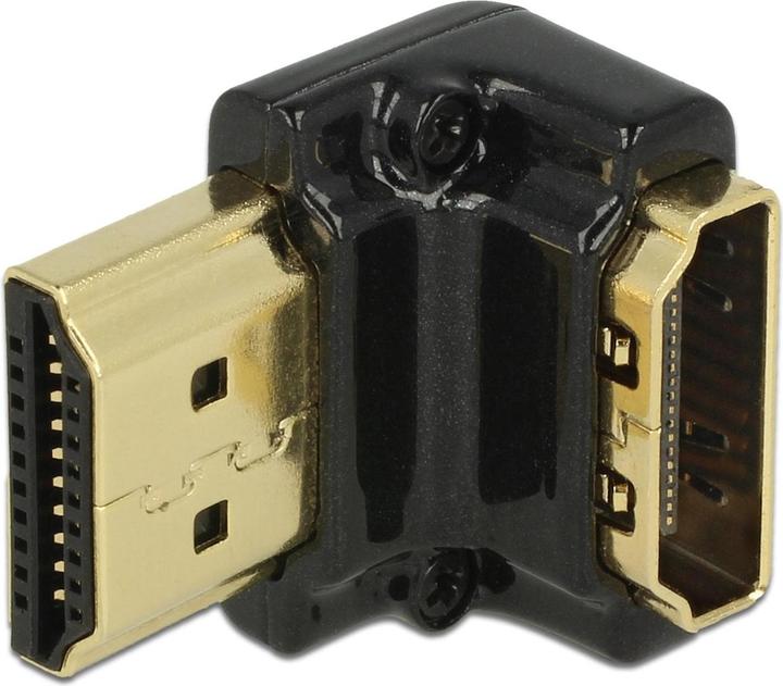 Image du produit Delock HDMI-A/HDMI-A mâle, F/M, 90 (HDMI, 2.12 cm)