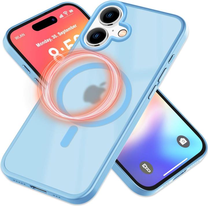 Image du produit Nalia Étui hybride mat avec fonction MagSafe (Apple iPhone 16)