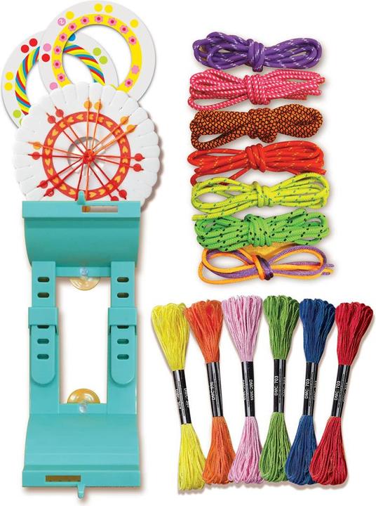 Actual product image 4M Craft Set Friendship Bracelets KidzMaker