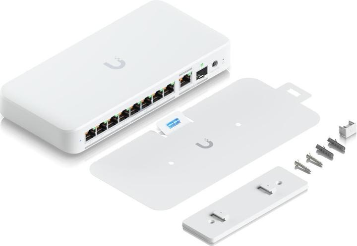 Produktbild Ubiquiti USW-Flex-2.5G-8-PoE Switch 8x2,5Gbit POE+/1x10Gbit (9 Ports)