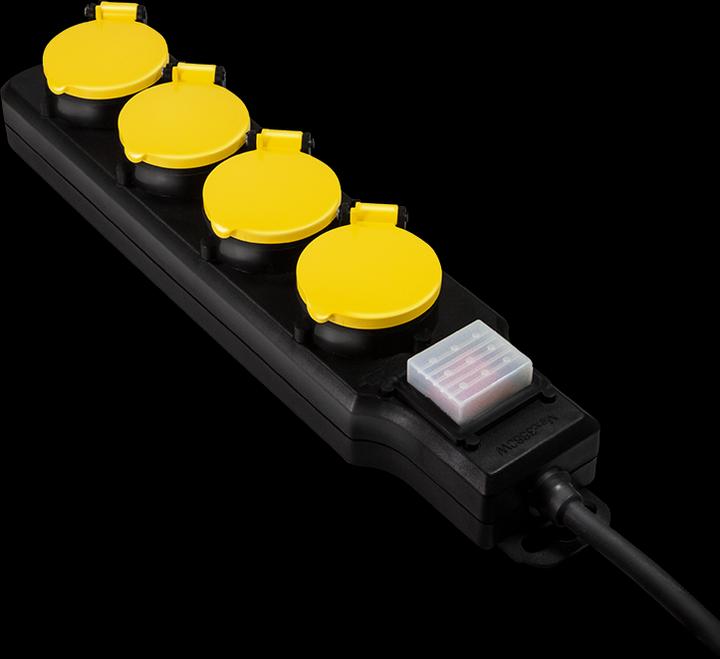 Image du produit LogiLink 4x CEE 7/3 max (4 x, CEE 7/3, 1.50 m)