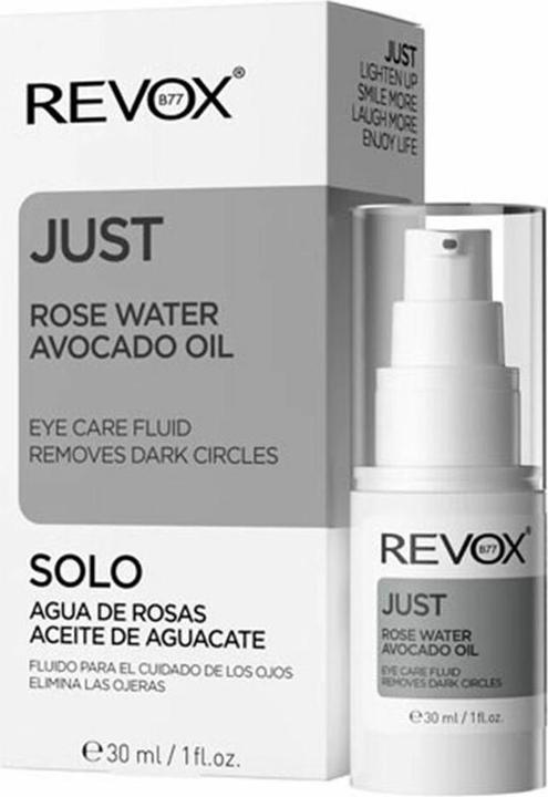 Image du produit Revoxb77 Fluide à l'huile d'avocat Just Rose Water (Fluide, 30 ml, Jour + nuit)