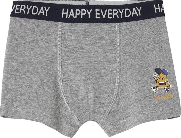 Actual product image Vertbaudet Bio-Kollektion: 7er-Pack Jungen Boxershorts mit Wochentag und Schriftzug (92, pack of 7)