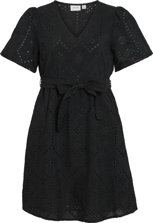Vila Kurzarm Minikleid (36)