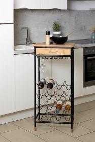 Actual product image Wenko wine rack (48 x 30 x 95 cm, 16 Fl.)