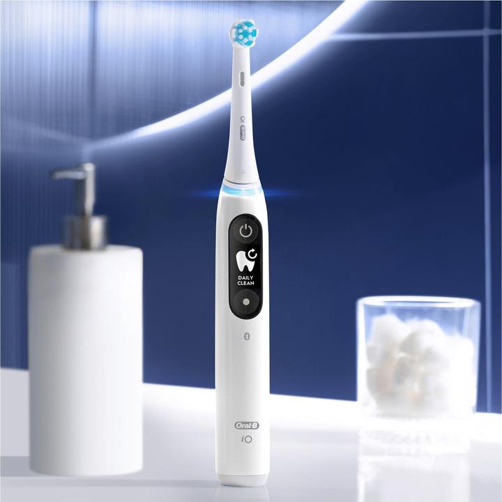 Produktbild Oral-B iO 6 Erwachsener Vibrierende Zahnbürste Weiss (Oszillierende Zahnbürste)