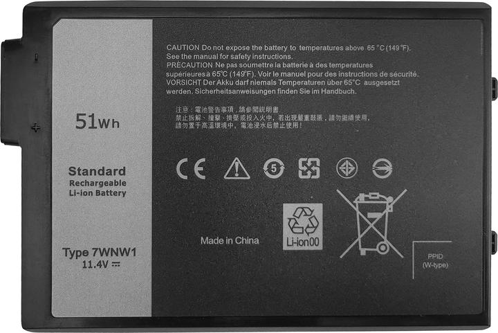 Image du produit Dell Batterie 51 WHr 3-Cell (3 cellules)