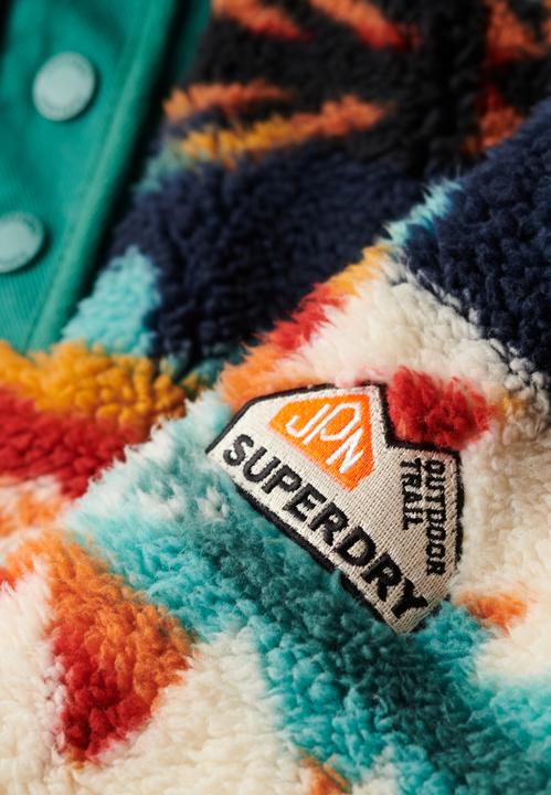 Immagine prodotto Superdry Superweicher Henley-Pullover mit Print (10)