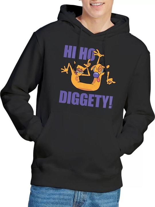 Immagine prodotto CatDog Hi Ho Diggety Felpa con Cappuccio Uomo (XL)