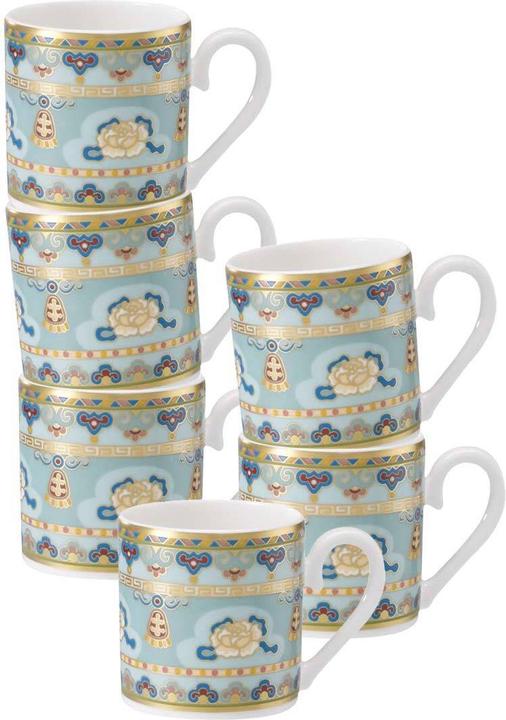 Produktbild Villeroy & Boch Multipack Samarkand Aquamarin Mokka-/Espressoobertasse - 6 Stück (50 ml, 6 x)