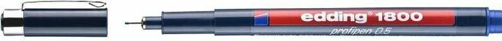 Edding L'artiste des fibres Profipen 1800 (Bleu, 1 x)