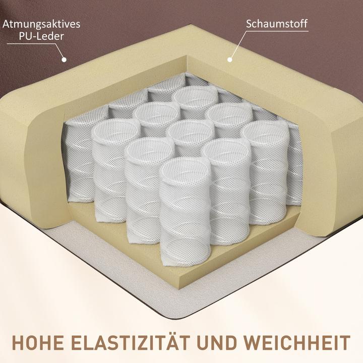 Produktbild Homcom Massagesessel mit Liegefunktion und Fernbedienung