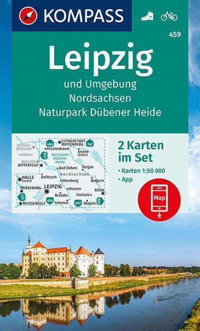 Produktbild Wanderkarte Leipzig und Umgebun