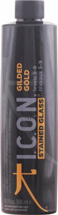 Produktbild I.C.O.N. STAINED GLASS GILDED GOLD semi-permanent levels 5-9 300 ml (5-9)