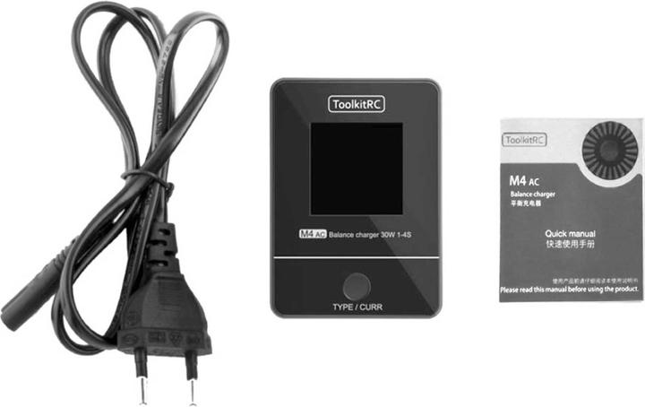 Image du produit Toolkitrc Chargeur de batterie M4AC, 25W, 2-4S