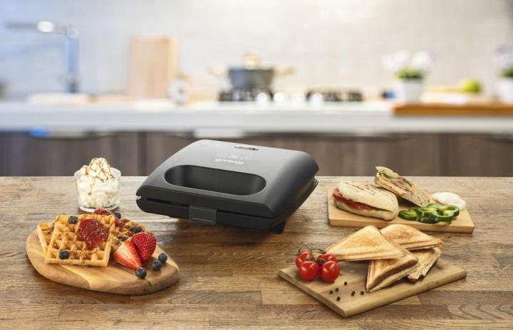 Actual product image Gorenje SM703GCB Sandwich maker, Power 700 W, Black